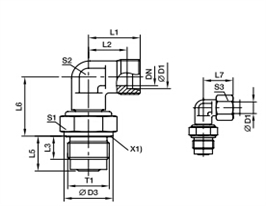 DVWE-M 90°滑動(dòng)軸承旋轉(zhuǎn)接頭、parker球閥、PARKER卡套接頭