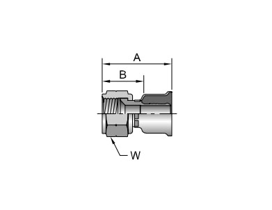 Parker膠管派克膠管接頭26系列10826SAE 45?錐內(nèi)螺紋 直接頭、parker球閥、PARKER卡套接頭